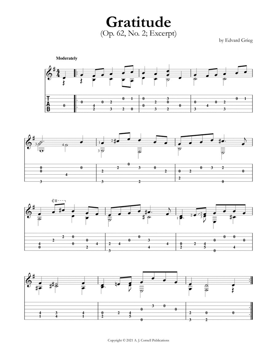 Gratitude (arr. Mark Phillips)