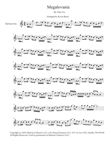 MEGALOVANIA (from Undertale) (arr. Kevin Busse)