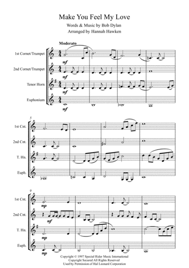 Make You Feel My Love (arr. Hannah Hawken)