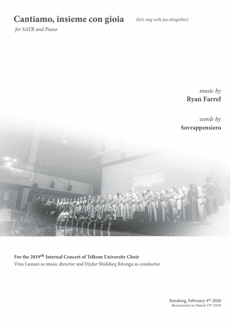 Cantiamo, insieme con gioia