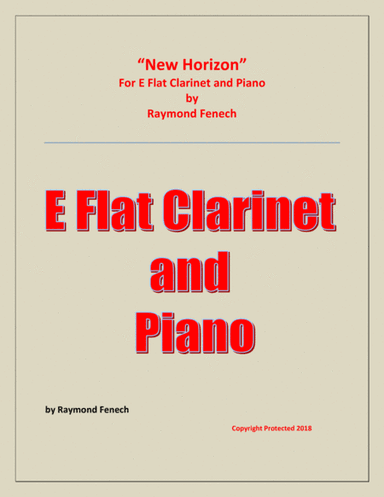 New Horizon - For E Flat Clarinet and Piano