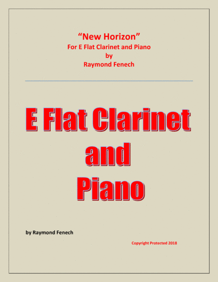 New Horizon - For E Flat Clarinet and Piano