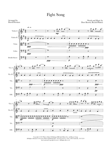 Fight Song (arr. Darrell Forman)
