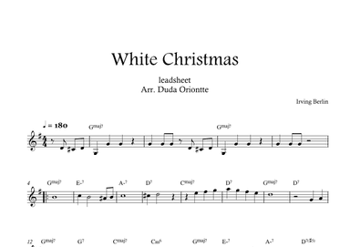 White Christmas (arr. Duda Oriontte)