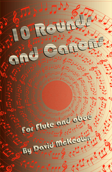 10 Rounds and Canons for Flute and Oboe Duet