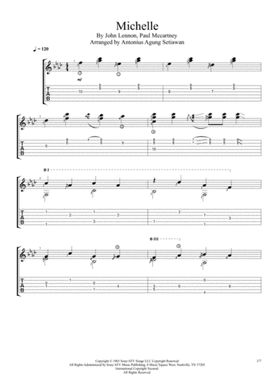 Michelle (arr. Antonius Agung Setiawan)
