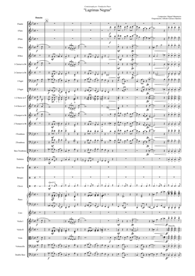 Lagrimas Negras (arr. Alfredo Carrasco Sánchez)