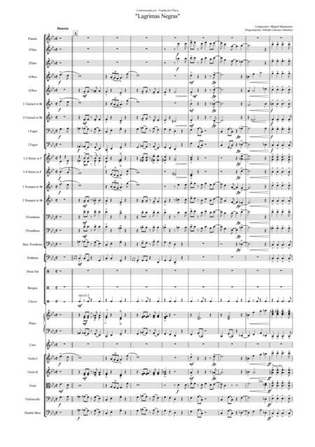 Lagrimas Negras (arr. Alfredo Carrasco Sánchez)