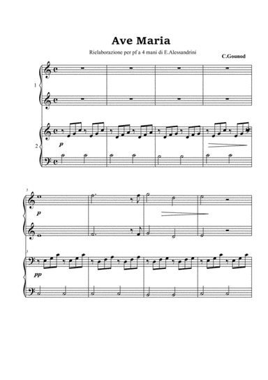 Ave Maria (arr. Ester Alessandrini)