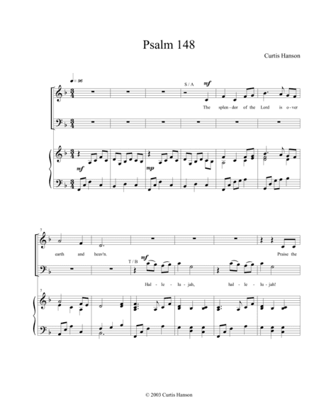 Psalm 148 (SATB)