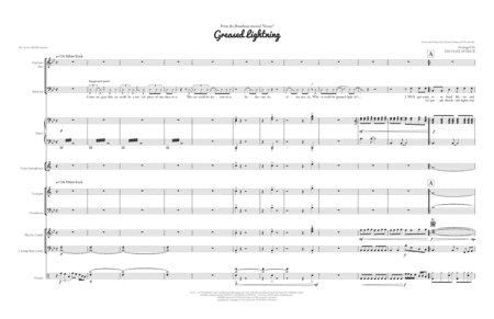 Greased Lightnin' (arr. MICHAEL MYRICK)