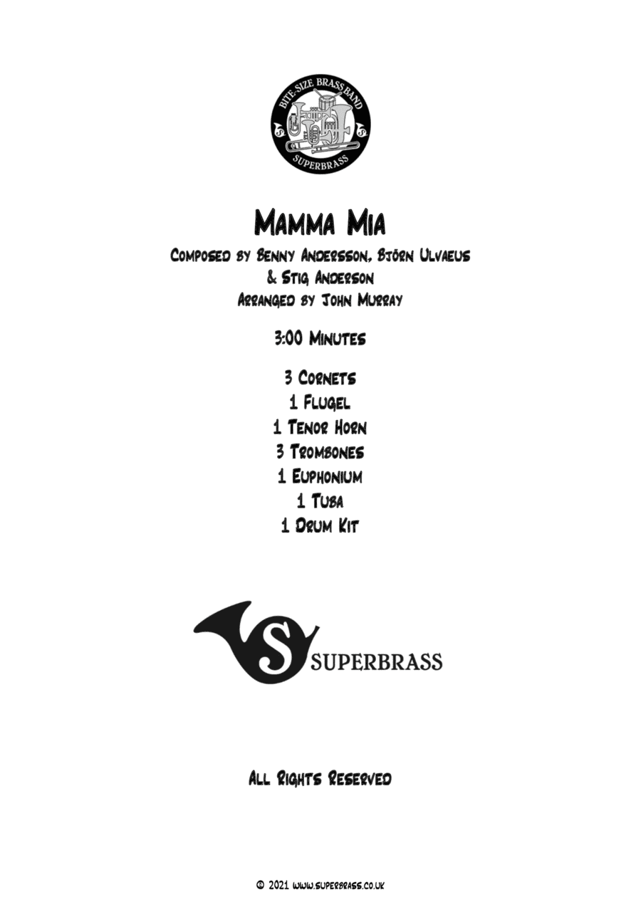 Mamma Mia (arr. John Murray)
