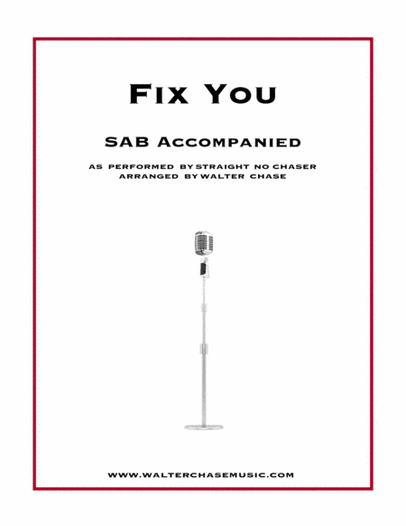 Fix You (arr. Walter Chase)