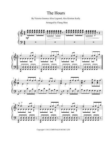The Hours (arr. Chang Shen)