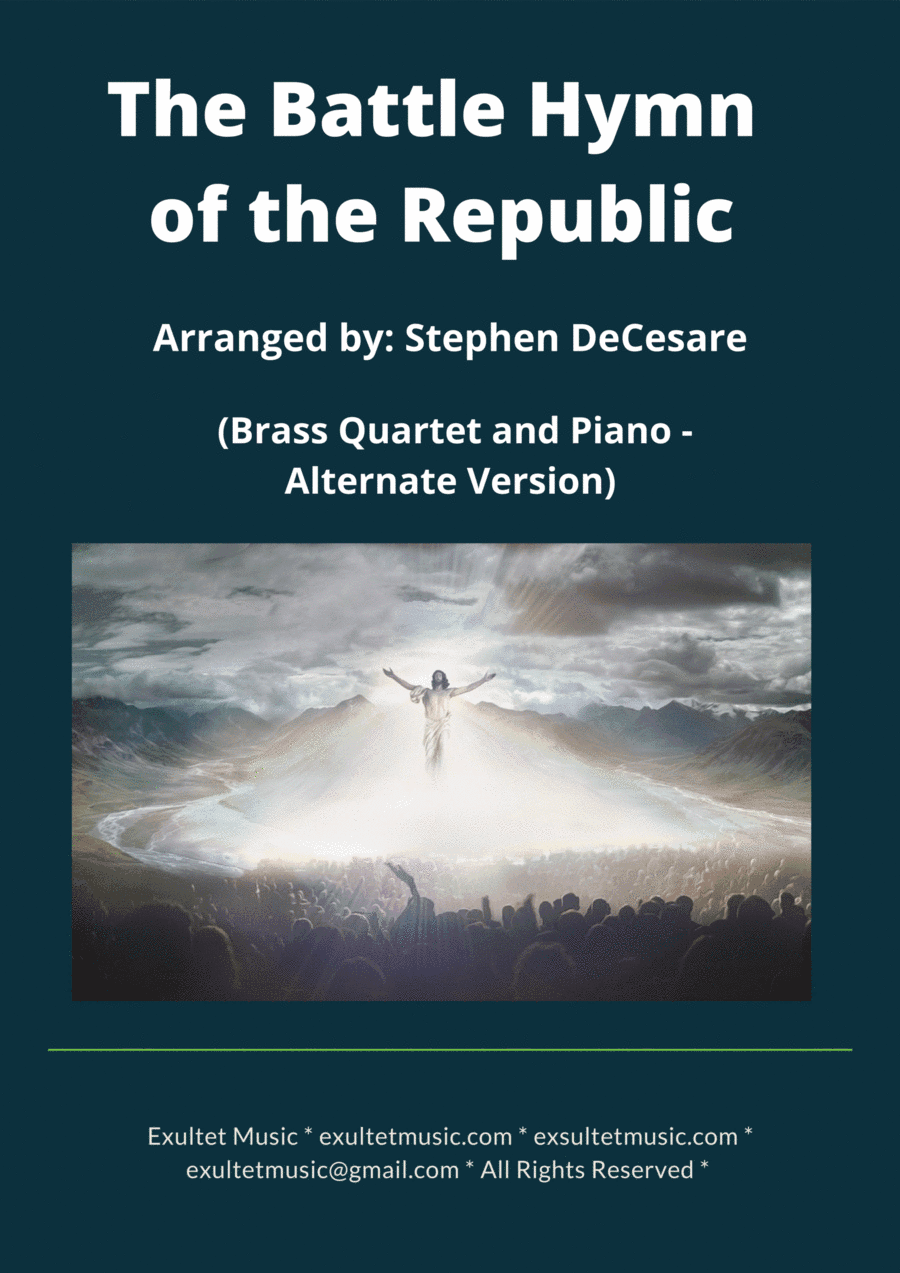The Battle Hymn of the Republic (Brass Quartet and Piano - Alternate Version) (arr. Stephen DeCesare)