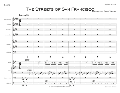 Streets Of San Francisco (arr. Chris Walden)