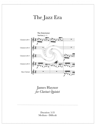 The Jazz Era for Clarinets (arr. James Haynor)
