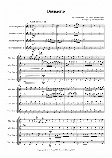 Despacito (arr. Kayleigh Huelin)