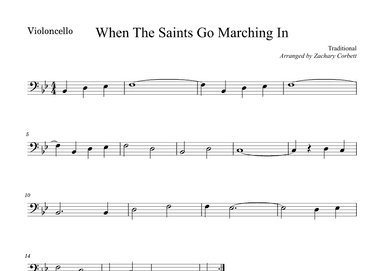 When The Saints Go Marching In (arr. Zachary Corbett)