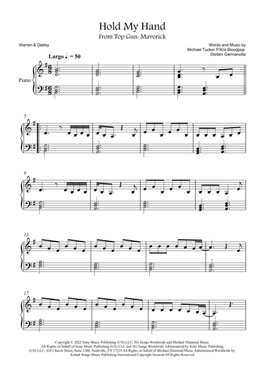 Hold My Hand (arr. Warren & Debby)