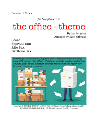 The Office - Theme (arr. Scott Grimaldi)
