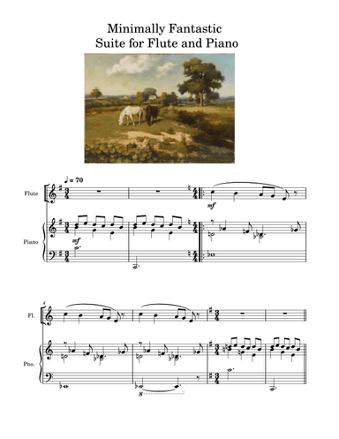 Minimally Fantastic Suite for Flute and Piano