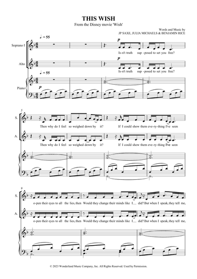 This Wish (arr. SCMusic)