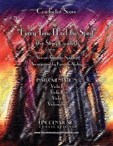 Every Time I Feel the Spirit (for String Quartet) (arr. Kenneth Abeling)