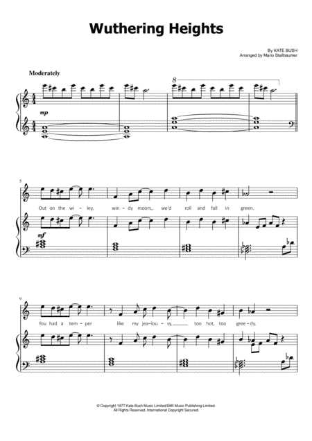 Wuthering Heights (arr. Mario Stallbaumer)