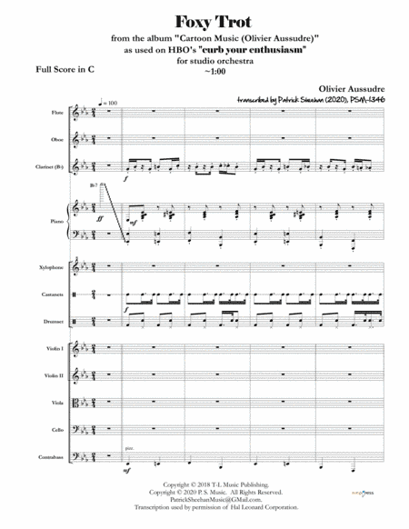 Eskimo Lumber (arr. Patrick Sheehan)