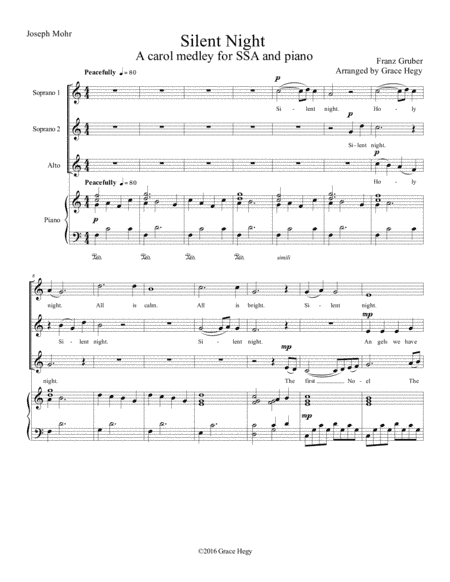 Silent Night (arr. Gracesongs)