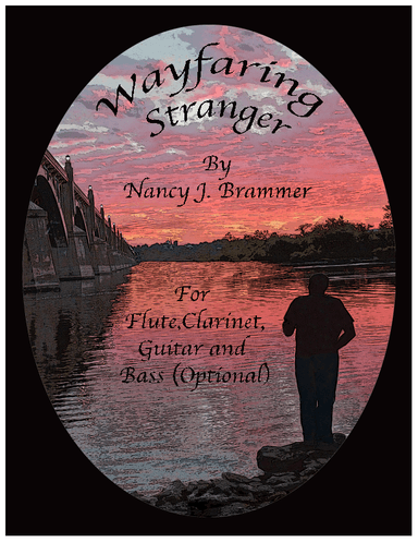 Wayfaring Stranger for Woodwind Duo, Guitar and Bass (arr. Nancy J. Brammer)