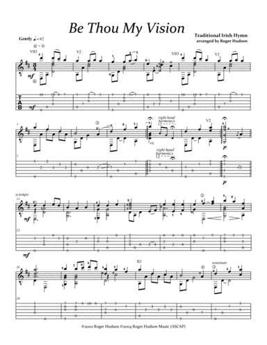 Be Thou My Vision (arr. Roger Hudson)