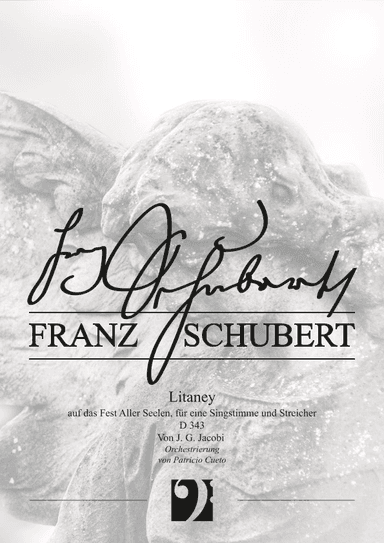 Litanei Auf Das Fest Allerseelen D 343 for voice and strings (arr. Patricio Cueto)