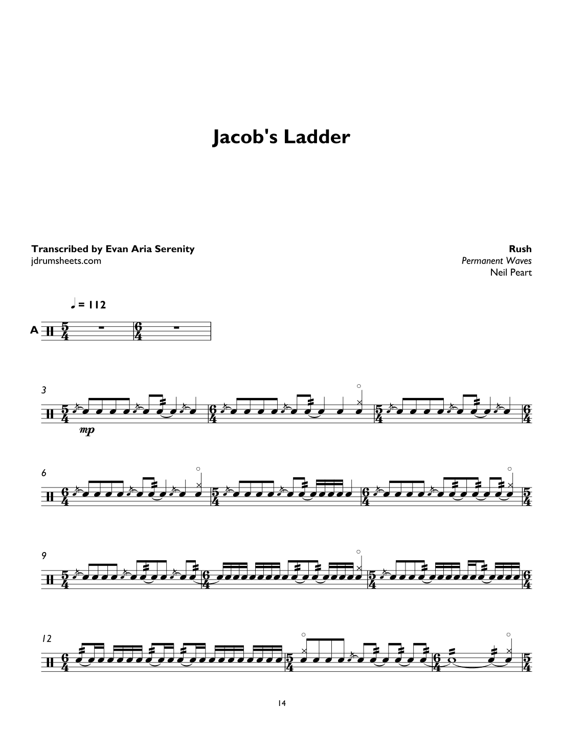 Jacob's Ladder (arr. Evan Aria Serenity)