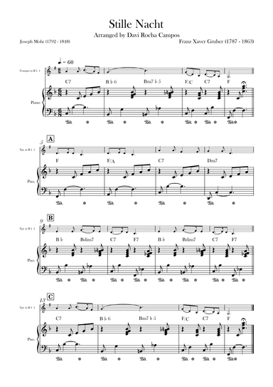 Stille Nacht (arr. Davi Rocha Campos)