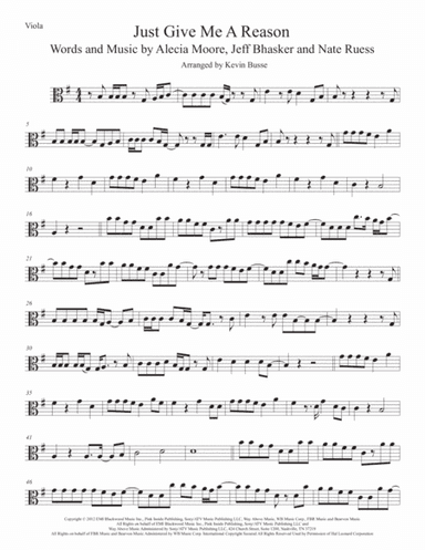 Just Give Me A Reason (arr. Kevin Busse)