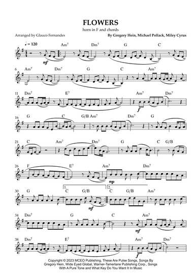 Flowers (arr. Glauco Fernandes)