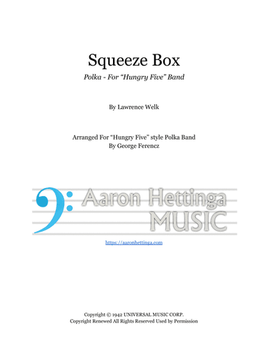 Squeeze Box Polka (arr. George Ferencz)