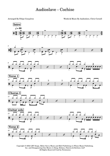 Cochise (arr. Felipe Gonçalves)