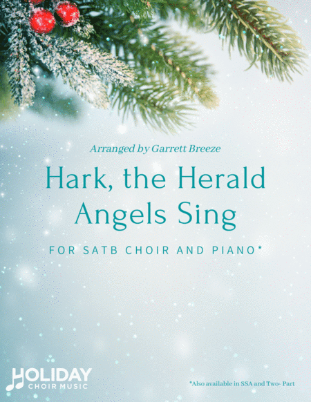 Hark, the Herald Angels Sing (SATB) (arr. Garrett Breeze)