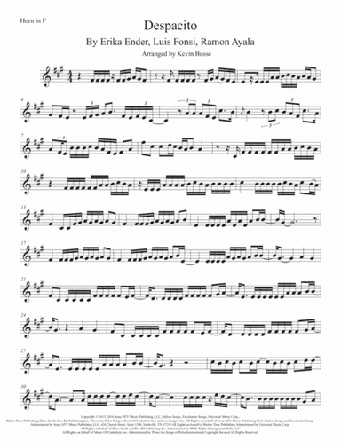Despacito (arr. Kevin Busse)