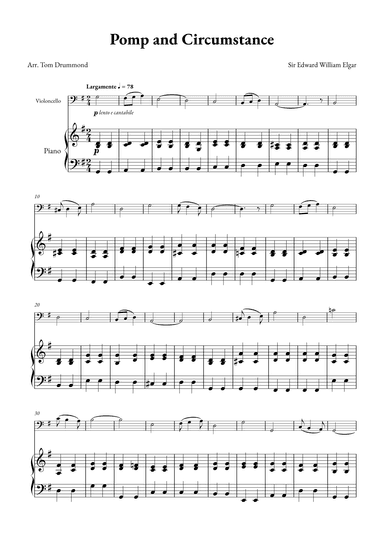 Pomp and Circumstance (arr. Tom Drummond)