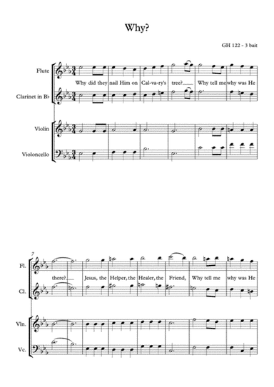 Why? (arr. Angie Wiranata)