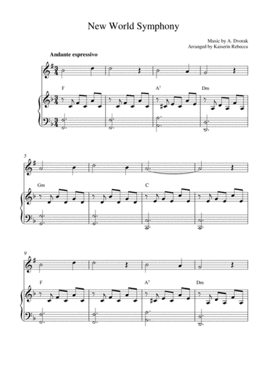 New World Symphony (arr. Kaiserin Rebecca)