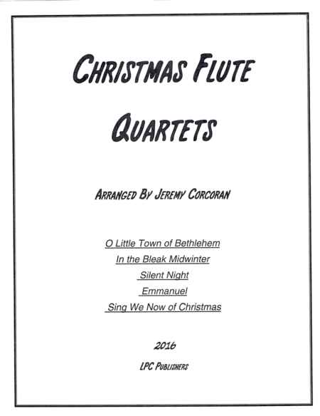 5 Christmas Carols for Flute Quartet (arr. Jeremy Corcoran)