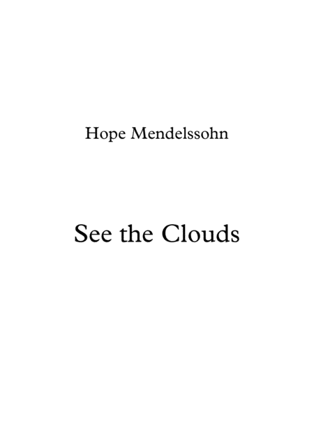 See The Clouds