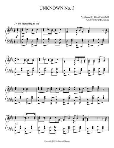 Unknown #3 (arr. Edward Maraga)