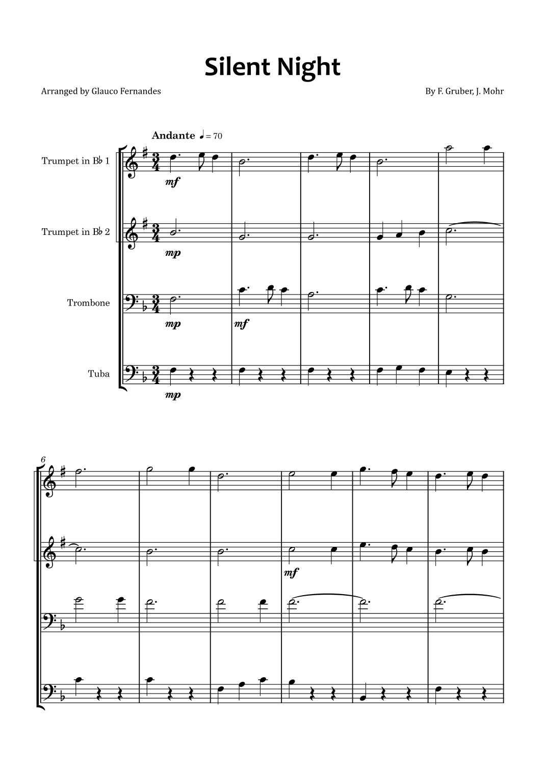 Silent Night (arr. Glauco Fernandes)