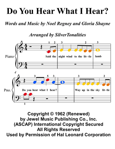 Do You Hear What I Hear (arr. SilverTonalities)